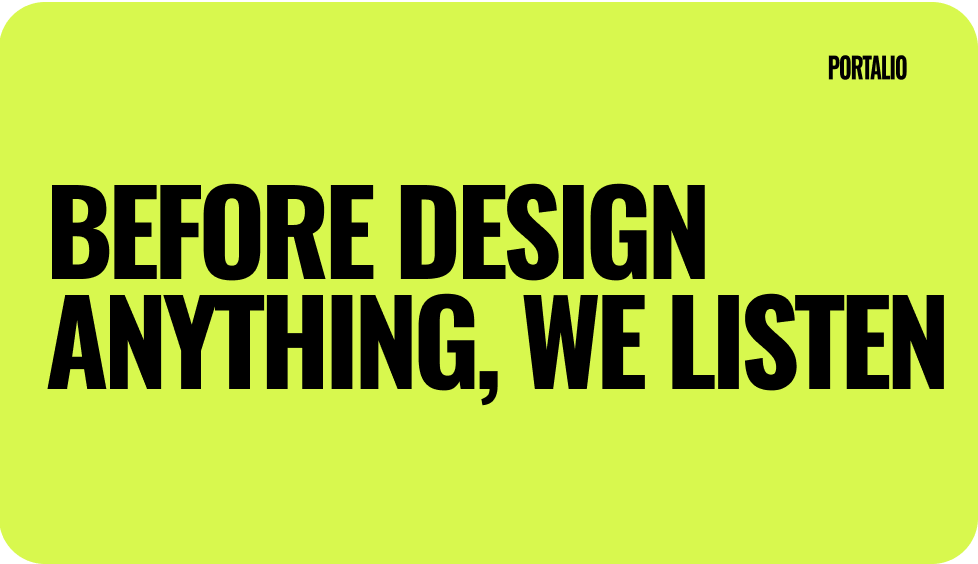 Every client is different. So our process has to be too.